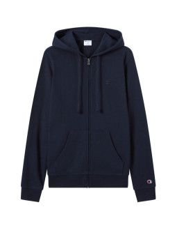 Bluza męska champion full zip hoodie sweatshirt granatowa 220786 bs501 2