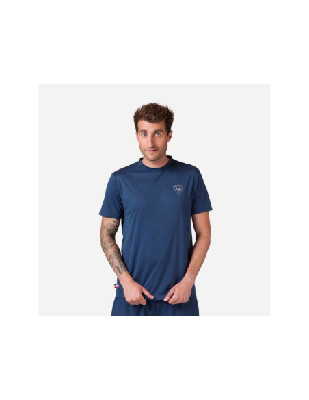 T-shirt rossignol active tee granatowy