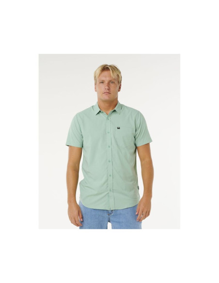 Koszula męska rip curl vaporcool aerotech s/s shirt zielona