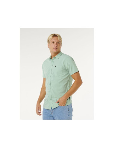 Koszula męska rip curl vaporcool aerotech s/s shirt zielona