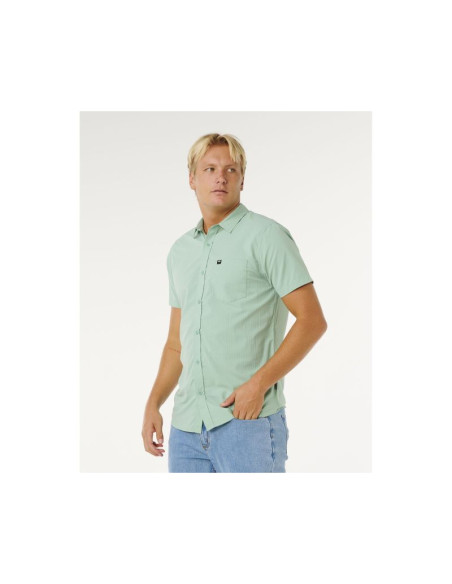 Koszula męska rip curl vaporcool aerotech s/s shirt zielona