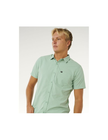 Koszula męska rip curl vaporcool aerotech s/s shirt zielona
