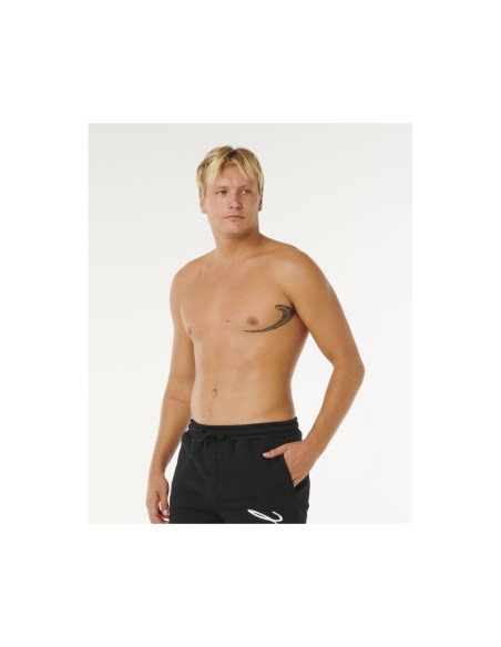Spodnie męskie rip curl icons of surf trackpant czarne