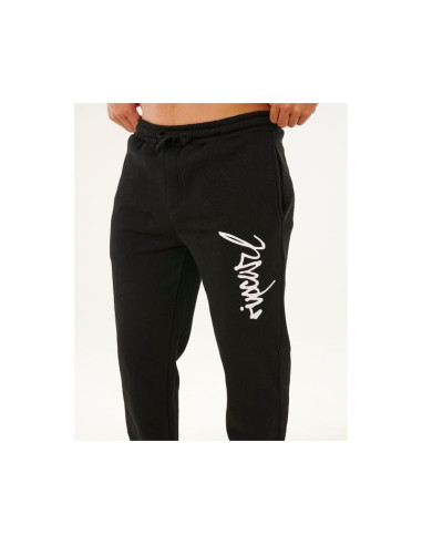 Spodnie męskie rip curl icons of surf trackpant czarne