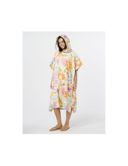 Ponczo damskie rip curl mixed hooded towel multikolor 2