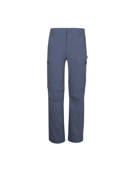Spodnie zapinane na zamek dziecięce dla chłopca/dziewczynki trollkids kids kjerag zip-off pants lotus blue (177-184)
