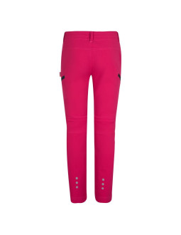 Spodnie zapinane na zamek dziecięce dla chłopca/dziewczynki trollkids kids kjerag zip-off pants rubine/anthracite (177-405) 2