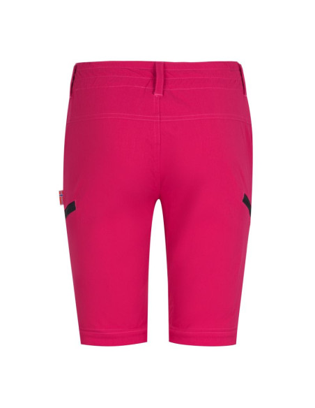 Spodnie zapinane na zamek dziecięce dla chłopca/dziewczynki trollkids kids kjerag zip-off pants rubine/anthracite (177-405)