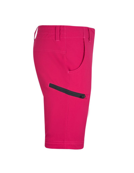 Spodnie zapinane na zamek dziecięce dla chłopca/dziewczynki trollkids kids kjerag zip-off pants rubine/anthracite (177-405)