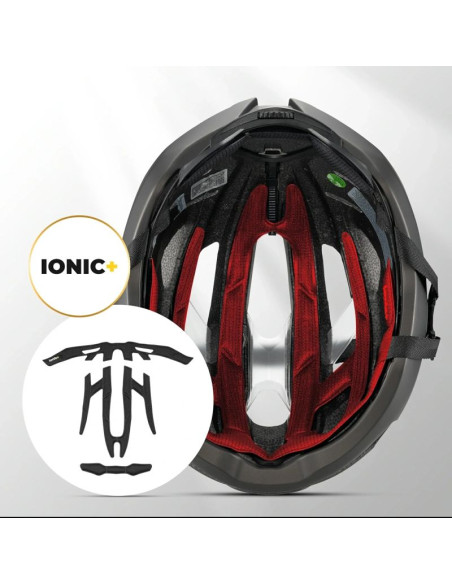 Universal cycling helmet lingzhe lk-69 size l black 58-62 cm