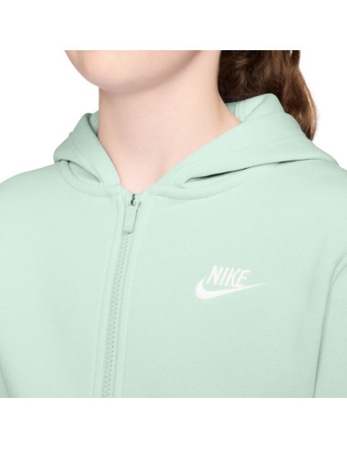 Bluza dla dzieci nike sportswear club fleece miętowa fd3004 394