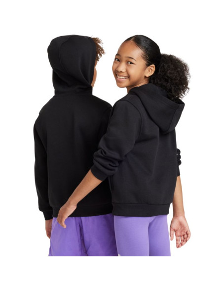 Bluza dla dzieci nike sportswear club fleece czarna fd3004 010