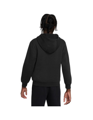 Bluza dla dzieci nike sportswear club fleece czarna fd3004 010