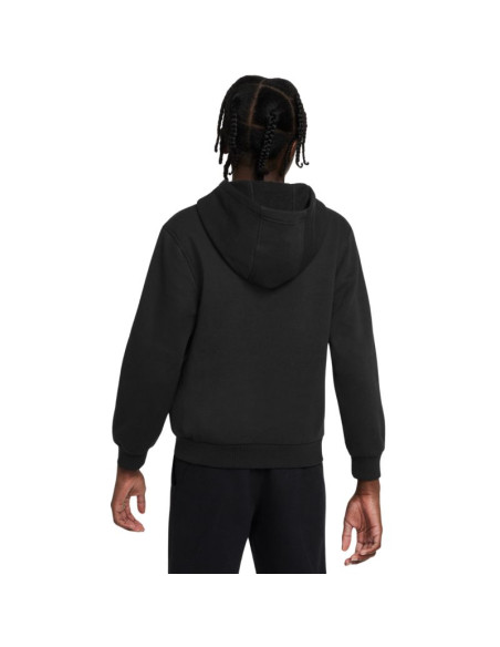 Bluza dla dzieci nike sportswear club fleece czarna fd3004 010