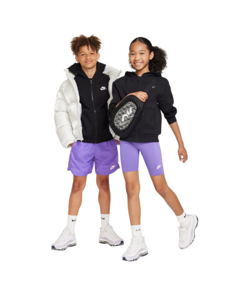 Bluza dla dzieci nike sportswear club fleece czarna fd3004 010