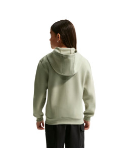 Bluza dla dzieci nike sportswear club fleece jasnozielona fd3004 304 2