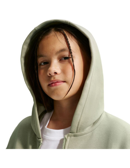 Bluza dla dzieci nike sportswear club fleece jasnozielona fd3004 304