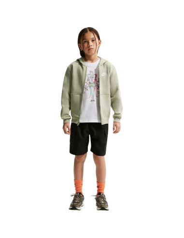 Bluza dla dzieci nike sportswear club fleece jasnozielona fd3004 304