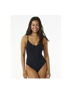 Kostium jednoczęściowy rip curl premium surf cheeky 1pc czarny