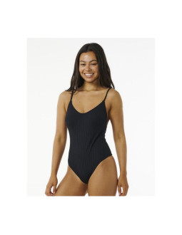 Kostium jednoczęściowy rip curl premium surf cheeky 1pc czarny 2