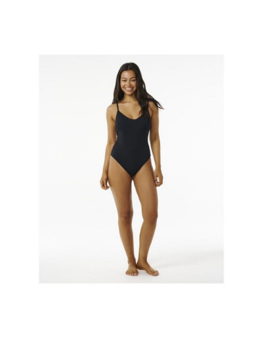 Kostium jednoczęściowy rip curl premium surf cheeky 1pc czarny