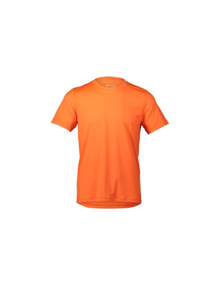 Koszulka rowerowa poc reform enduro light tee - zink orange rozmiar: m
