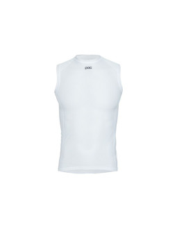 Koszulka rowerowa poc essential layer vest - biały