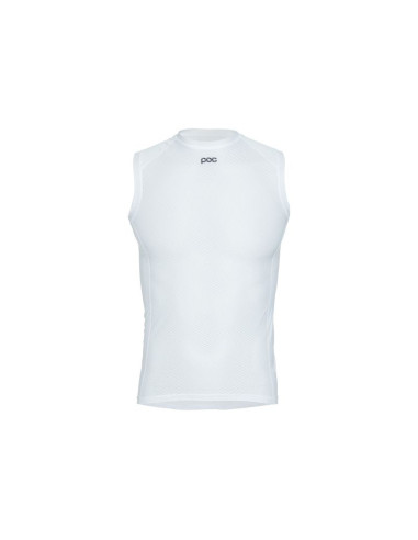 Koszulka rowerowa poc essential layer vest - biały