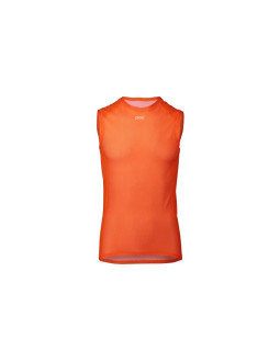 Koszulka rowerowa poc essential layer vest - pomarańczowy