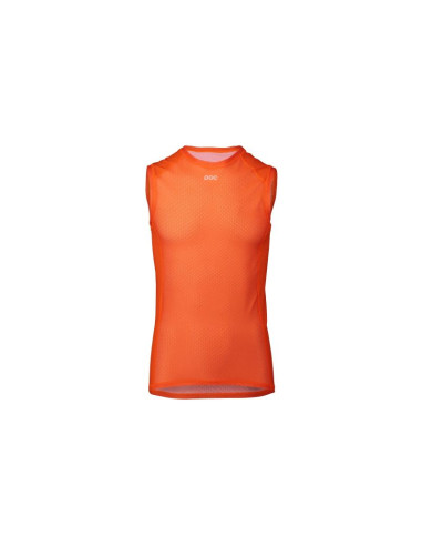 Koszulka rowerowa poc essential layer vest - pomarańczowy
