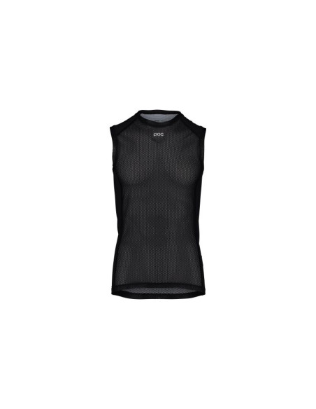 Koszulka rowerowa poc essential layer vest - czarny