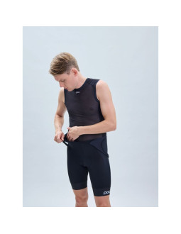 Koszulka rowerowa poc essential layer vest - czarny 2