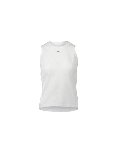 Koszulka rowerowa damska poc w's essential layer vest biała