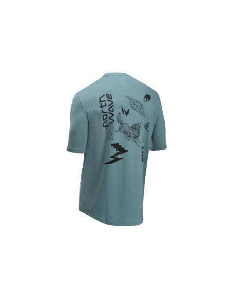 Koszulka rowerowa northwave xtrail jersey zielony