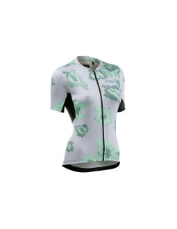 Koszulka rowerowa northwave force evo woman jersey szary