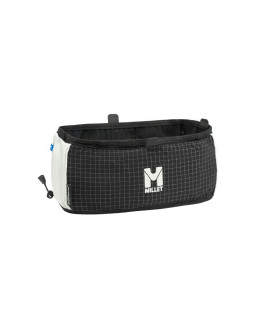 Pas biegowy millet intense pro belt biało czarny