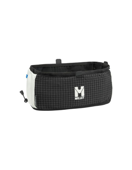 Pas biegowy millet intense pro belt biało czarny