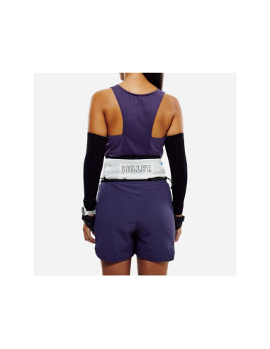 Pas biegowy millet intense pro belt biało czarny