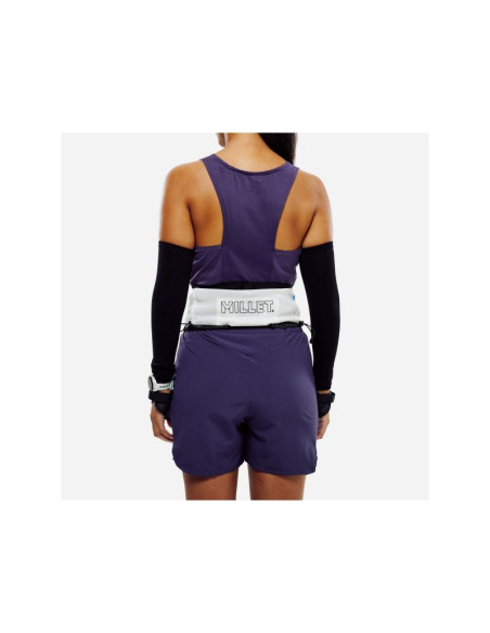 Pas biegowy millet intense pro belt biało czarny