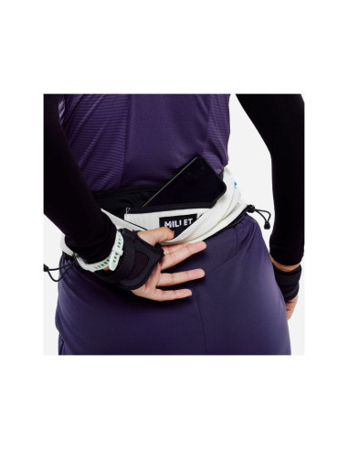 Pas biegowy millet intense pro belt biało czarny