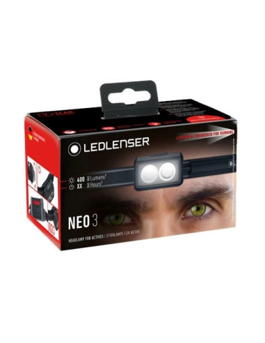 Ledlenser neo3 black/grey 502717
