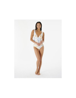 Kostium jednoczęściowy rip curl always summer full one piece biały 2