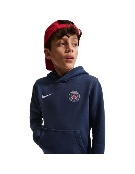 Bluza z kapturem nike junior psg club ii3721-410