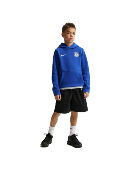 Bluza z kapturem nike junior chelsea londyn club ii3725-452