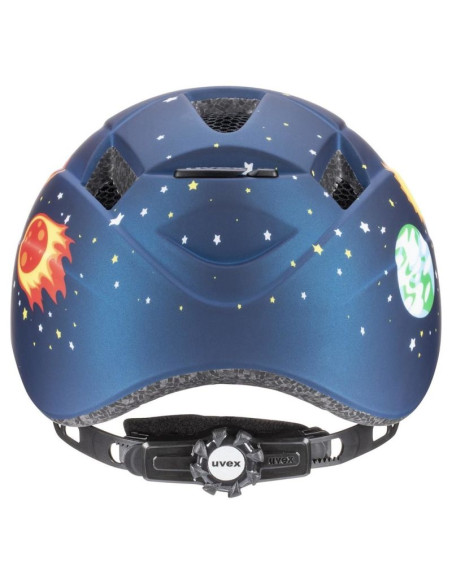 Kask rowerowy dziecięcy uvex kid 2 cc dk.blue rocket m.46-52 cm