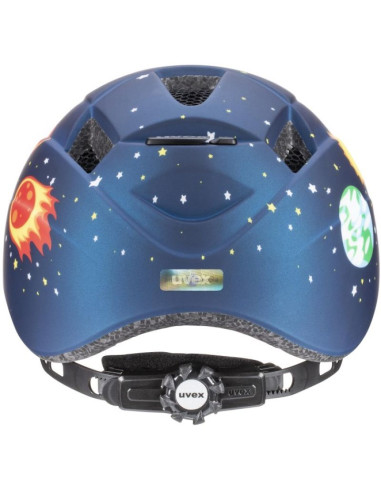 Kask rowerowy dziecięcy uvex kid 2 cc dk.blue rocket m.46-52 cm