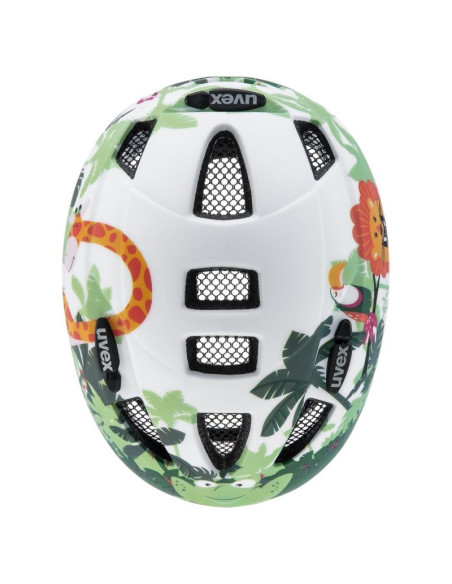 Kask rowerowy dziecięcy uvex kid 2 cc safari matt 46-52