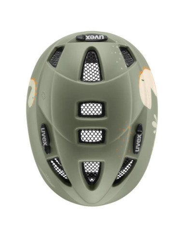 Kask rowerowy dziecięcy uvex kid 2 cc 46-52 cm, sage green