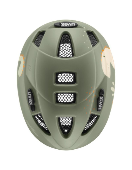 Kask rowerowy dziecięcy uvex kid 2 cc 46-52 cm, sage green