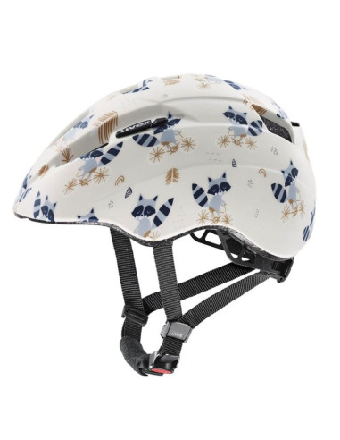 Kask rowerowy dziecięcy uvex kid 2 cc 46-52cm, raccoon matt
